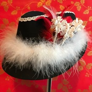 Christmas Fluffy Fedora